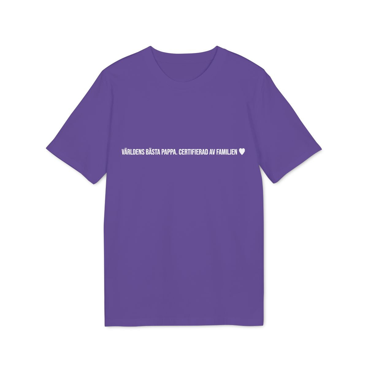 Certifierad av familjen t-shirt premium – Lila