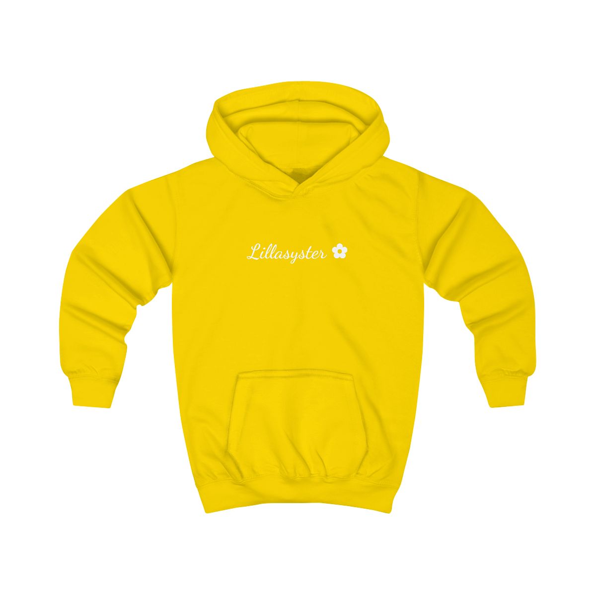 Lillasyster ✿ hoodie barn – Solgul