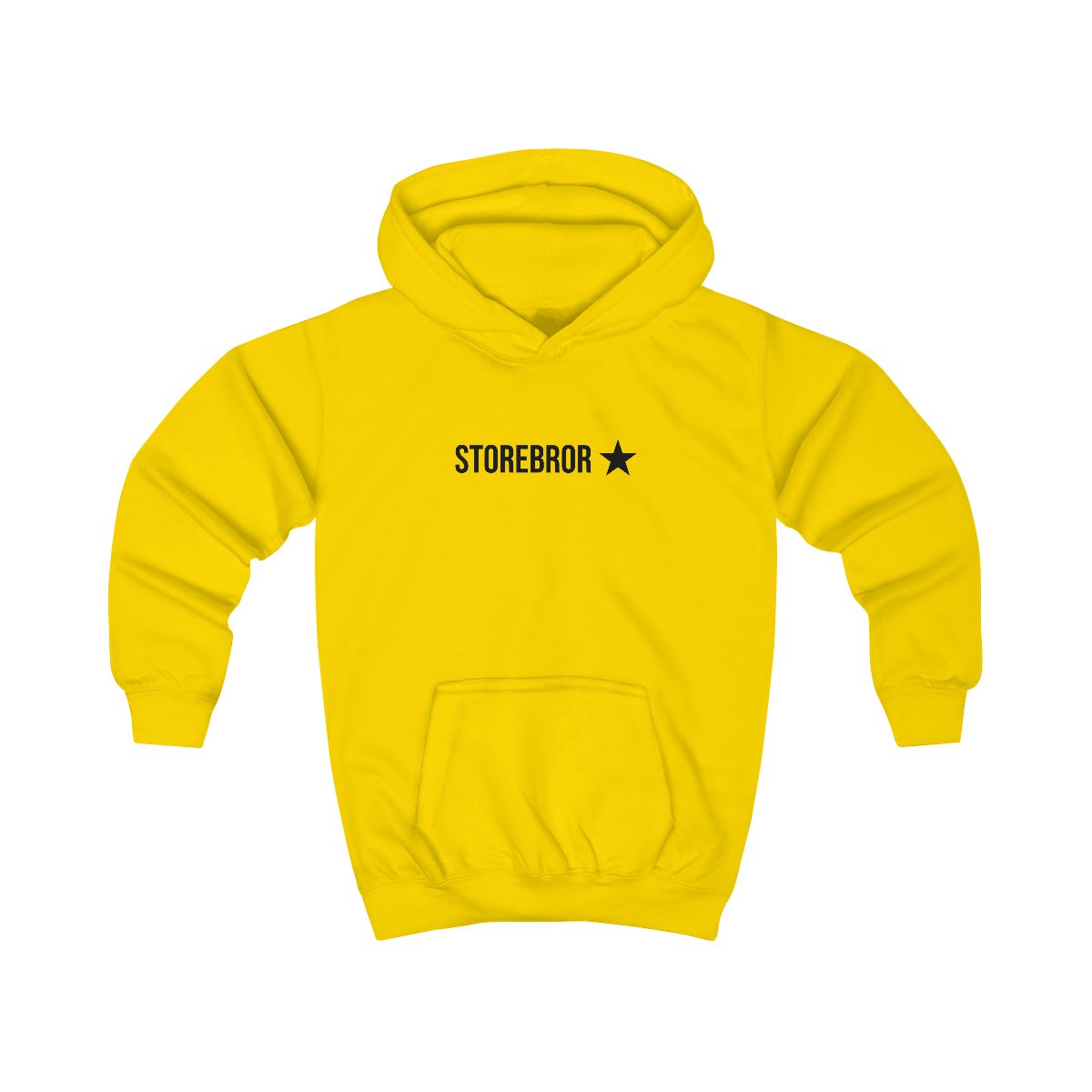 Storebror ★ hoodie barn – Solgul