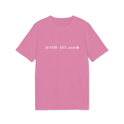 Auntie t-shirt premium – Ljusrosa