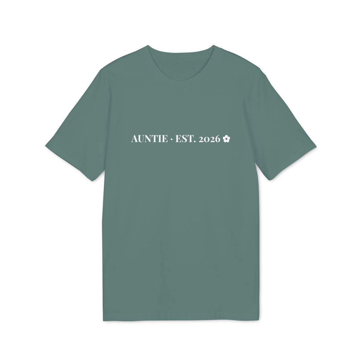 Auntie t-shirt premium – Grön