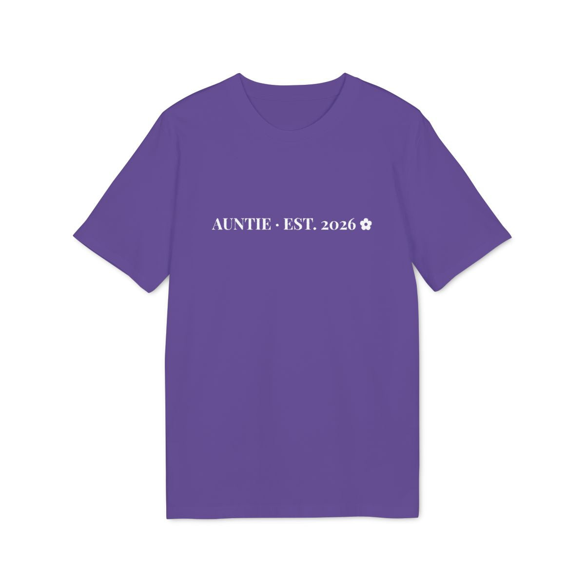 Auntie t-shirt premium – Lila