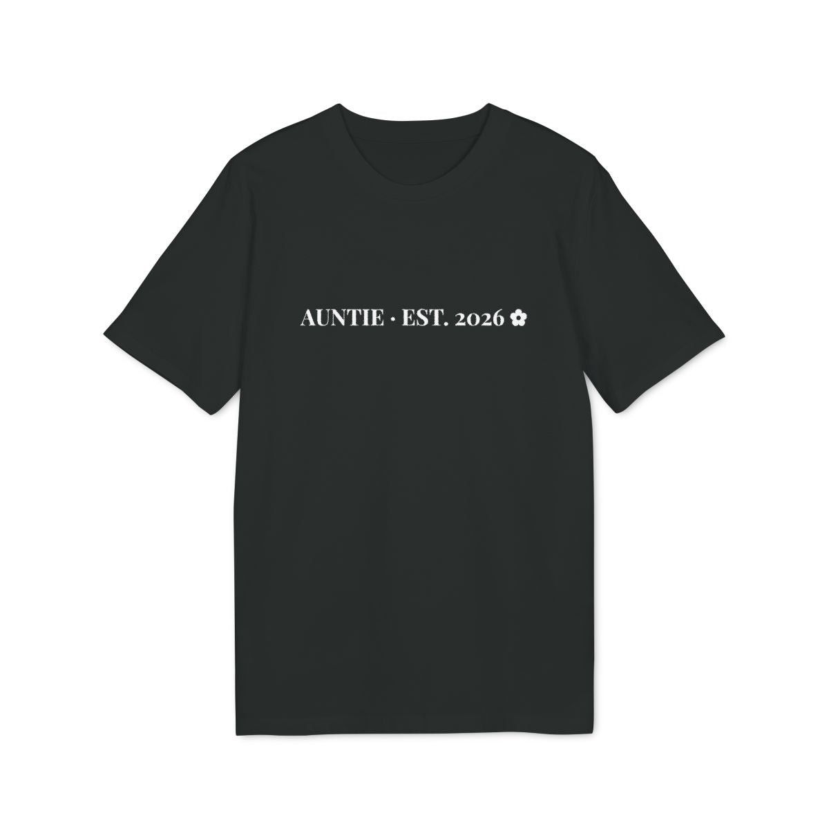 Auntie t-shirt premium – Svart