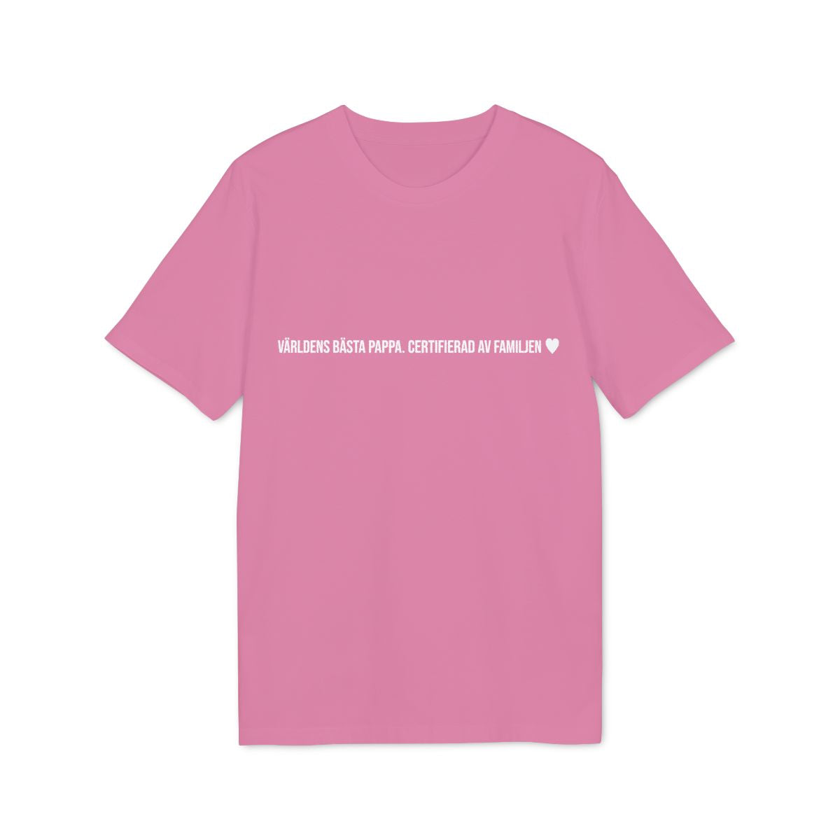 Certifierad av familjen t-shirt premium – Ljusrosa