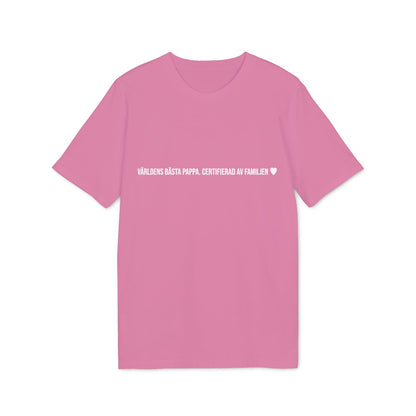 Certifierad av familjen t-shirt premium – Ljusrosa