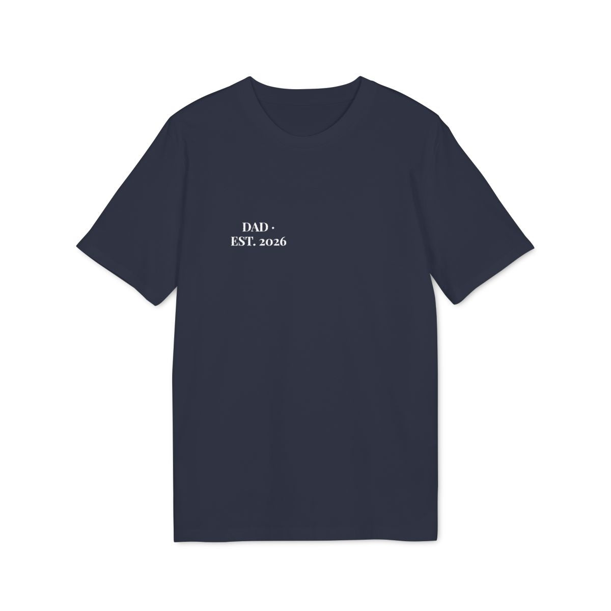 Dad-EST t-shirt premium – Marinblå