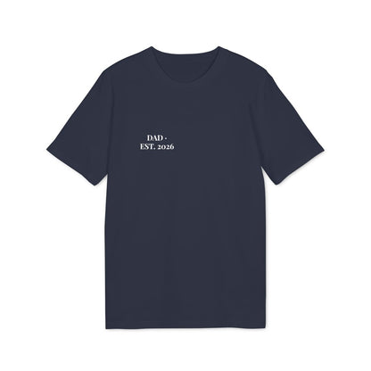 Dad-EST t-shirt premium – Marinblå