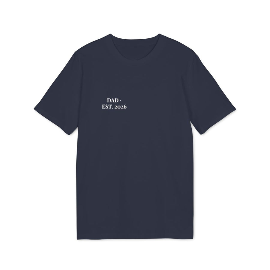Dad-EST t-shirt premium – Marinblå