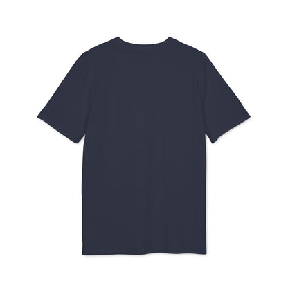 Dad-EST t-shirt premium – Marinblå – baksida