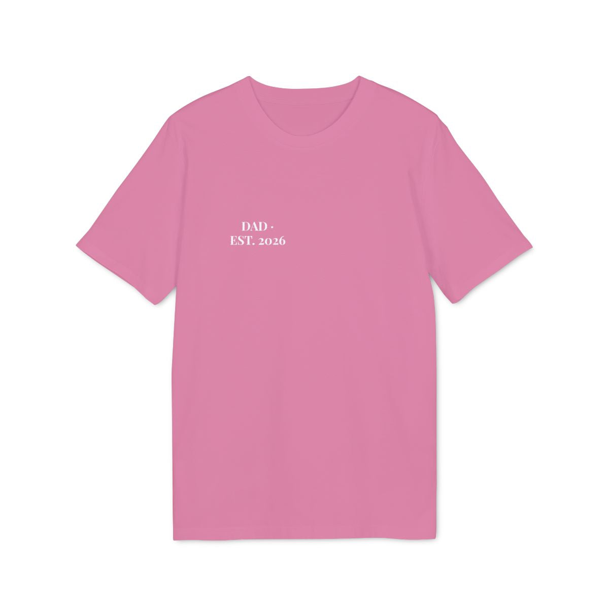 Dad-EST t-shirt premium – Ljusrosa