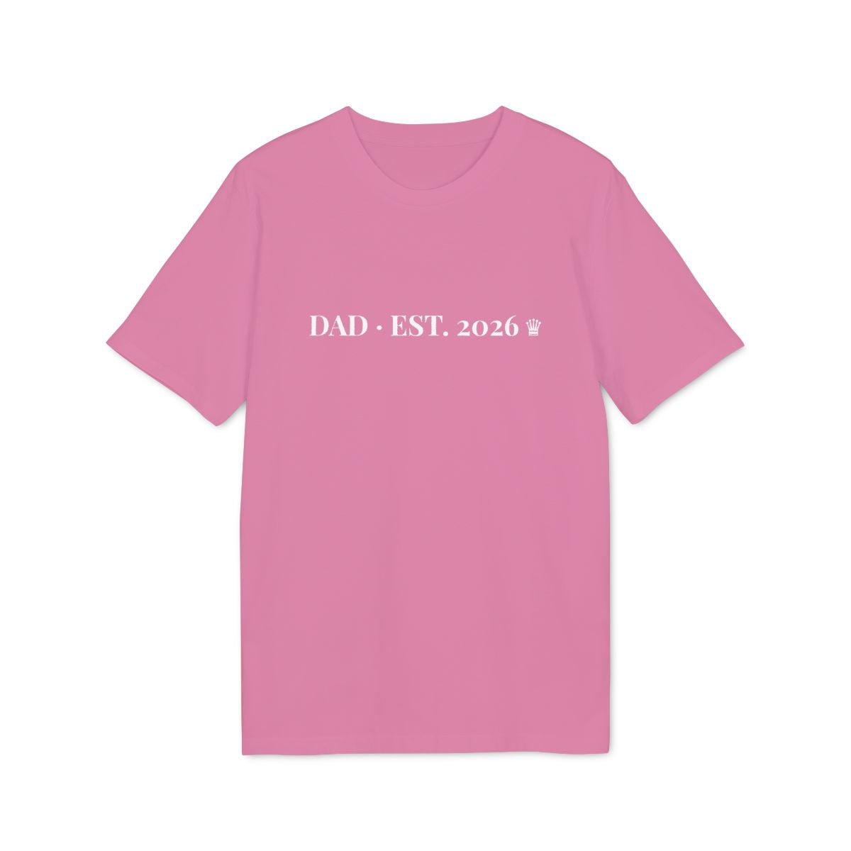 Dad t-shirt premium – Ljusrosa