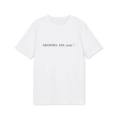 Grandma t-shirt premium – Vit