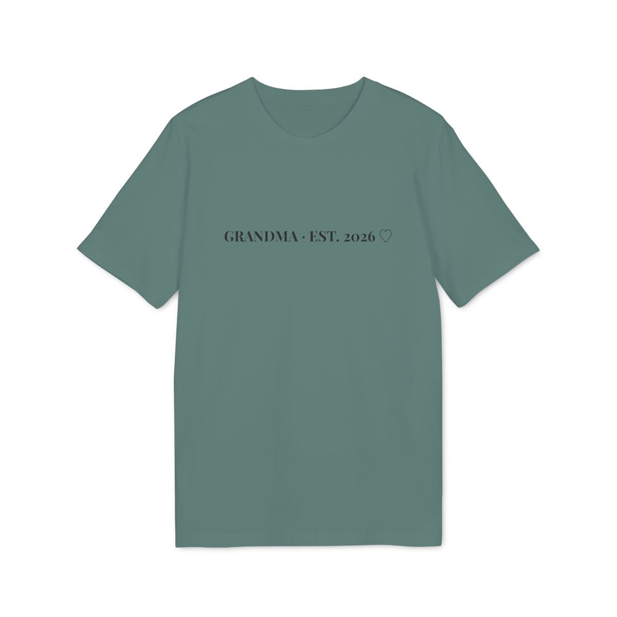 Grandma t-shirt premium – Grön