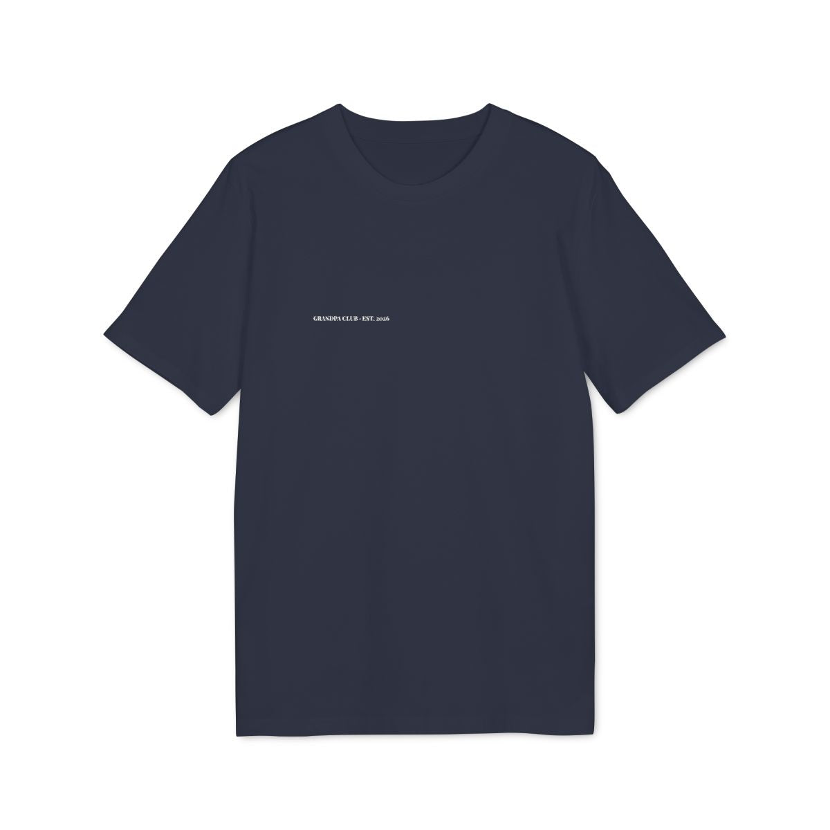 Grandpa-club t-shirt premium – Marinblå