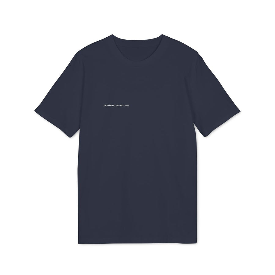 Grandpa-club t-shirt premium – Marinblå