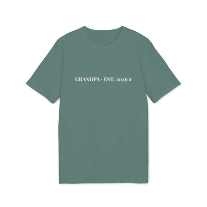 Grandpa t-shirt premium – Grön