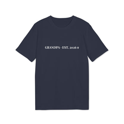 Grandpa t-shirt premium – Marinblå
