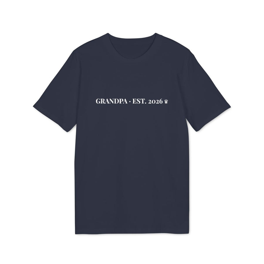 Grandpa t-shirt premium – Marinblå