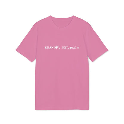 Grandpa t-shirt premium – Ljusrosa