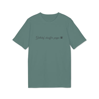 Grillchef-pappa t-shirt premium – Grön