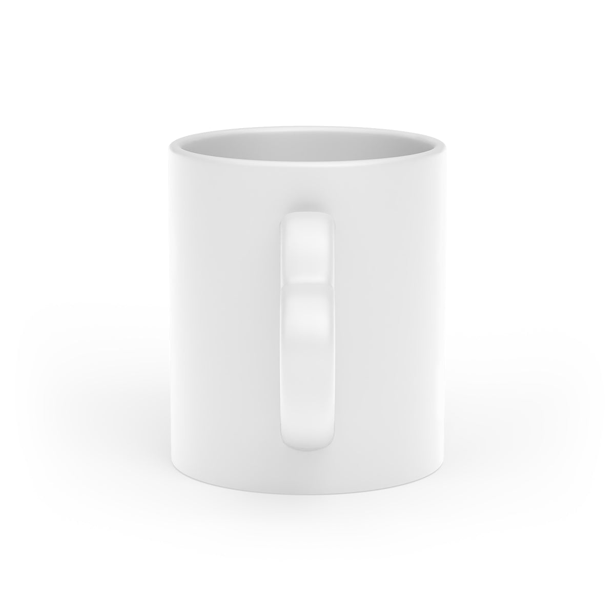 Hjärtformad mugg – baksida