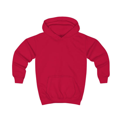 Hoodie barn – Eldröd