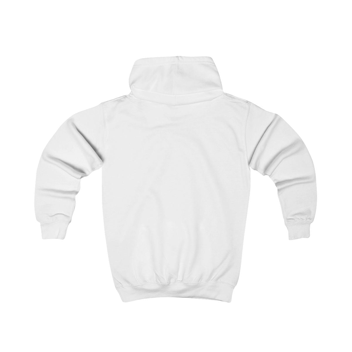 Hoodie barn – Arktisk vit – baksida