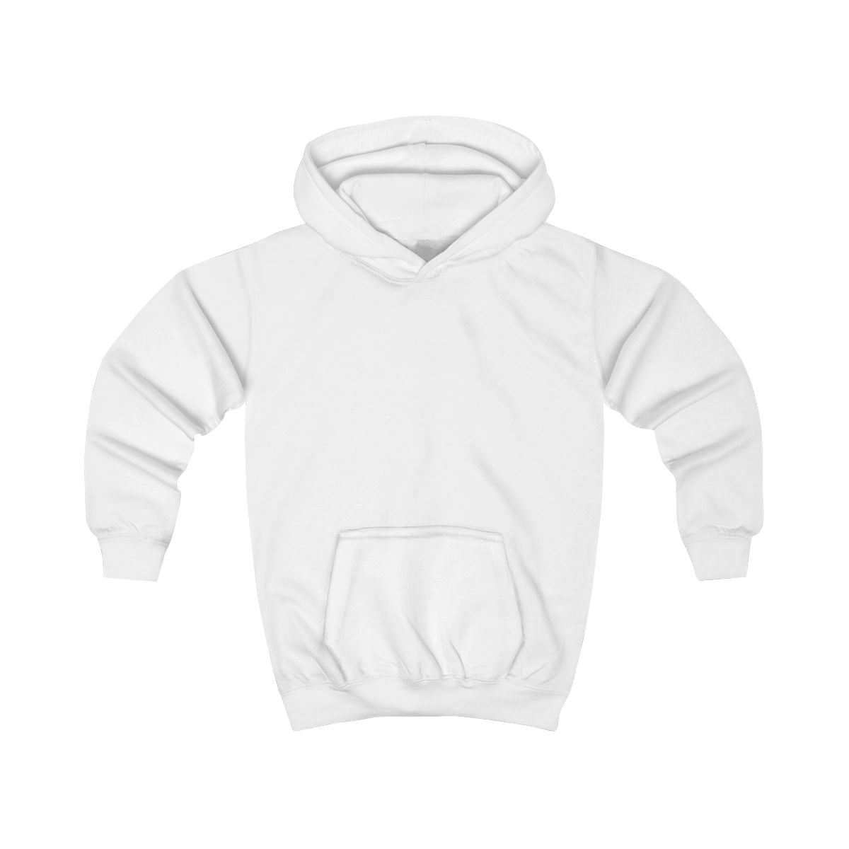 Hoodie barn – Arktisk vit