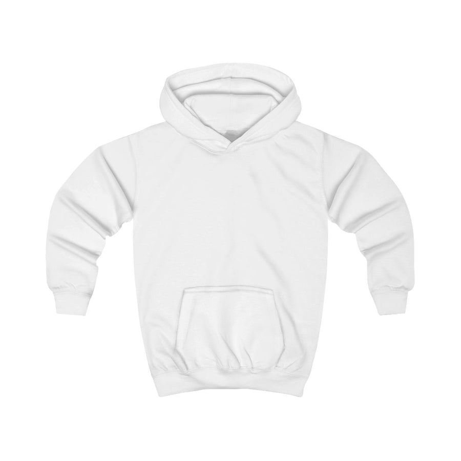 Hoodie barn – Arktisk vit