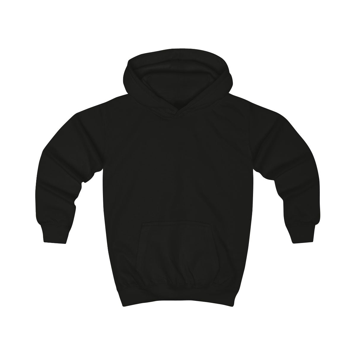 Hoodie barn – Kolsvart
