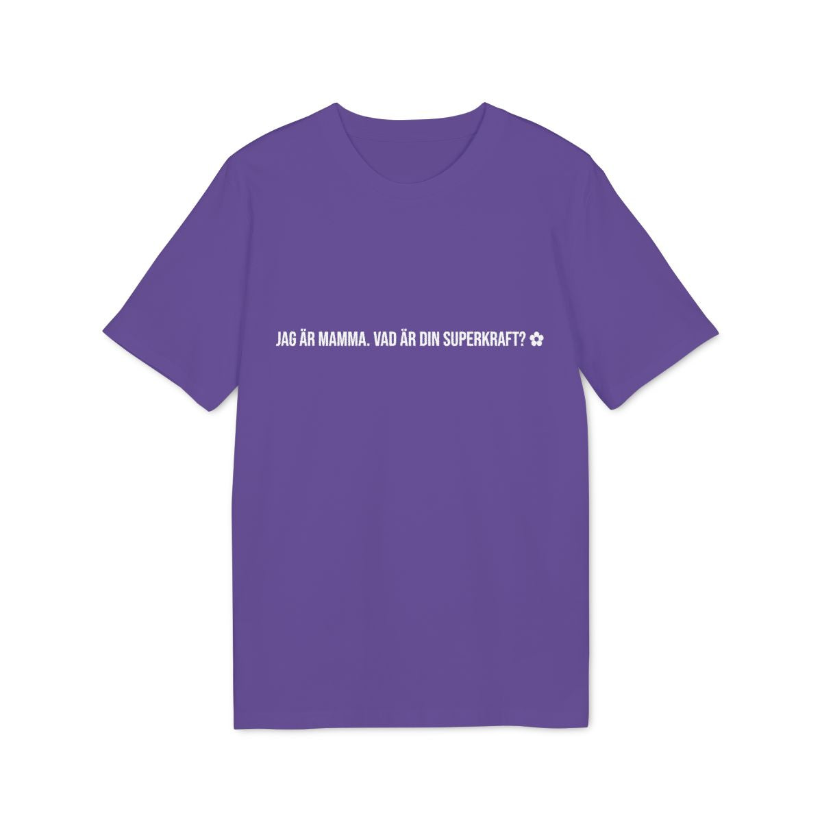 Jag är mamma t-shirt premium – Lila