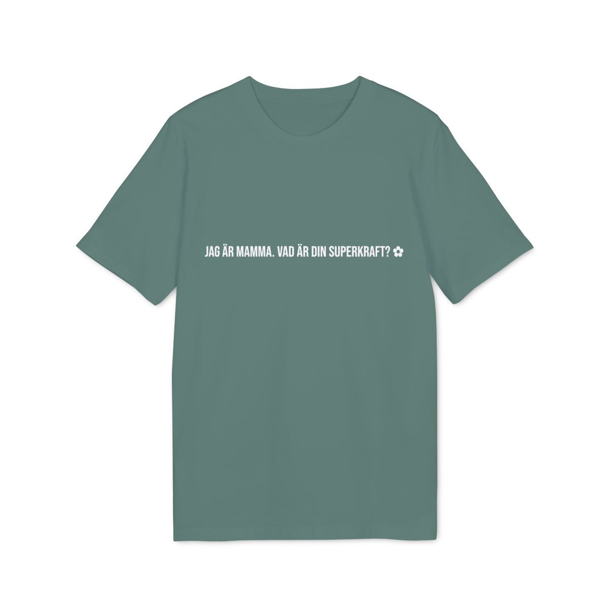 Jag är mamma t-shirt premium – Grön
