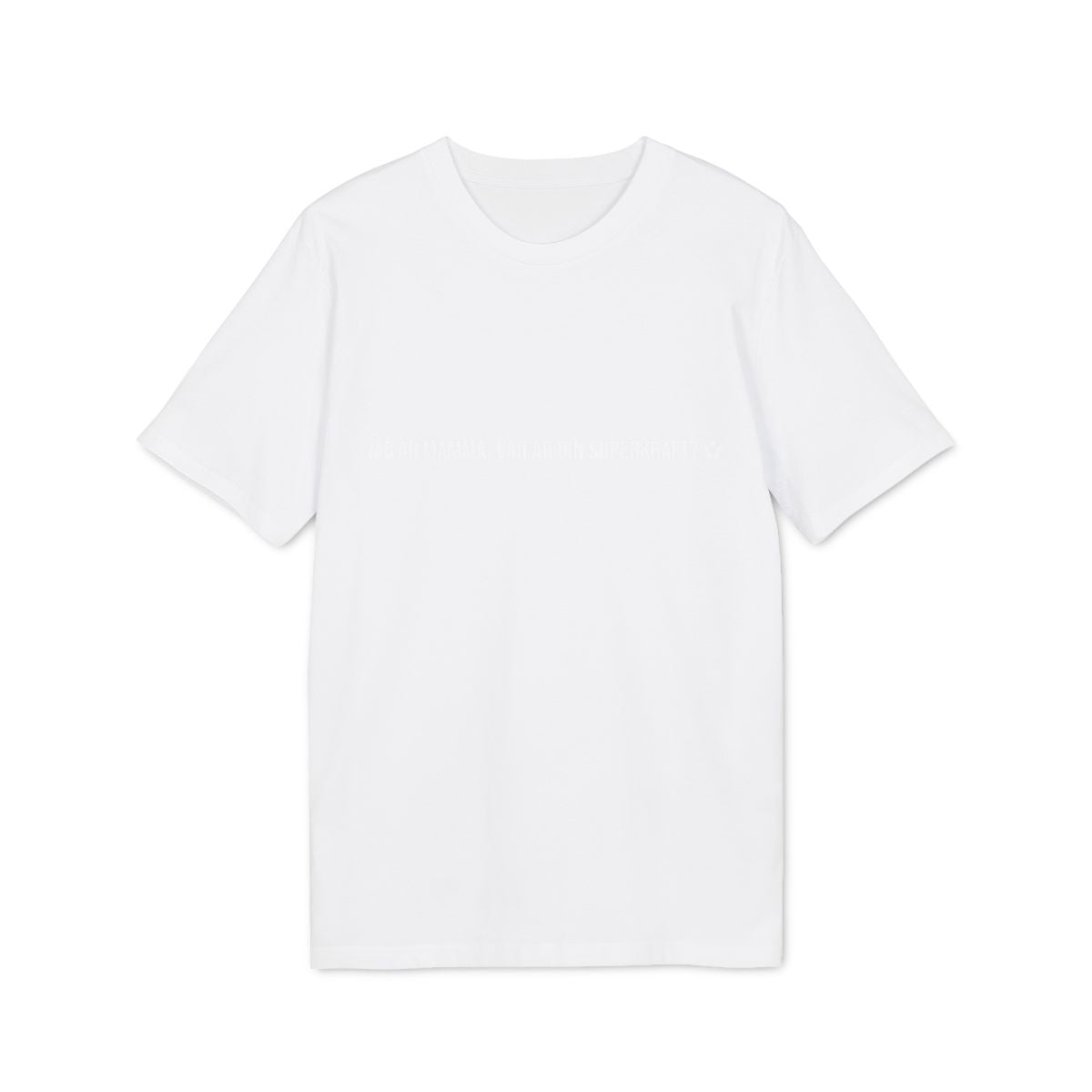 Jag är mamma t-shirt premium – Vit