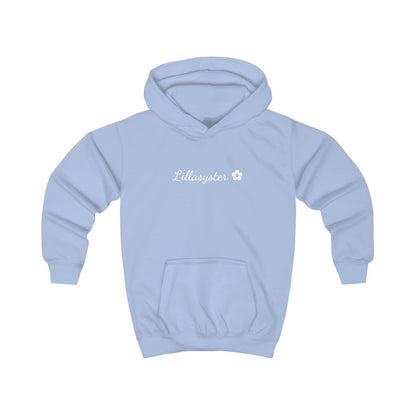 Lillasyster ✿ hoodie barn – Himmelsblå