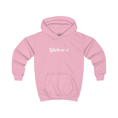 Lillebror ♛ hoodie barn – Babyrosa