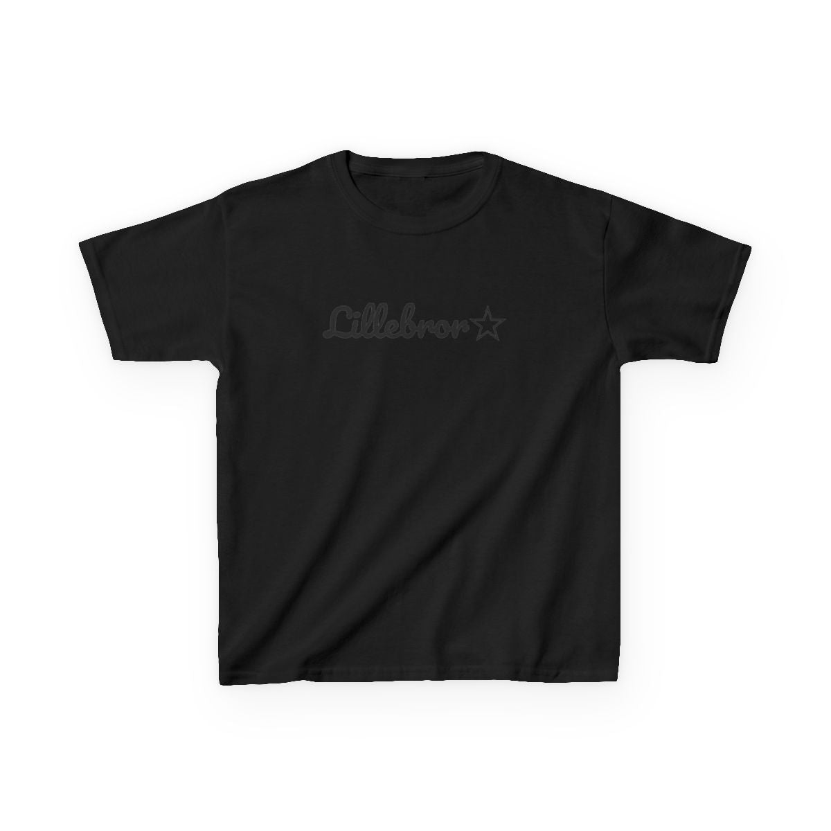Lillebror t-shirt barn – Svart