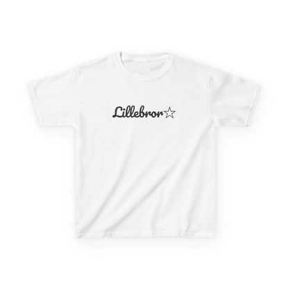 Lillebror t-shirt barn – Vit