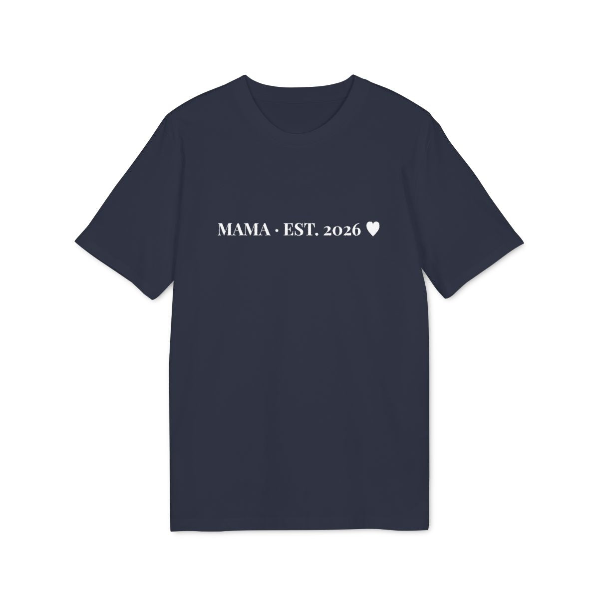 Mama t-shirt premium – Marinblå