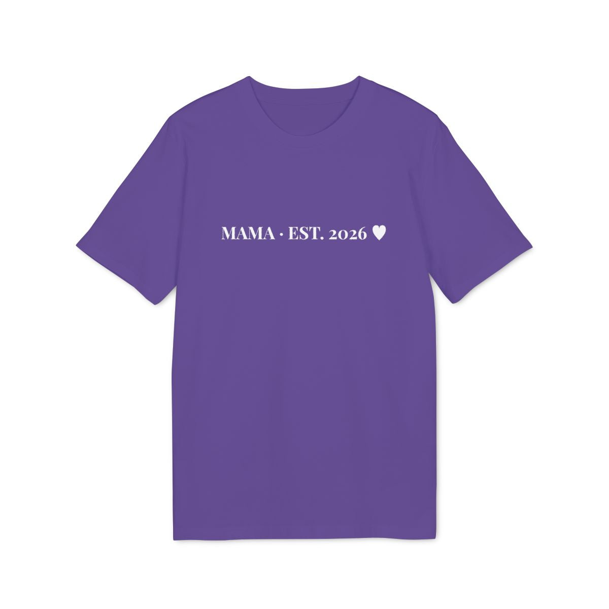 Mama t-shirt premium – Lila
