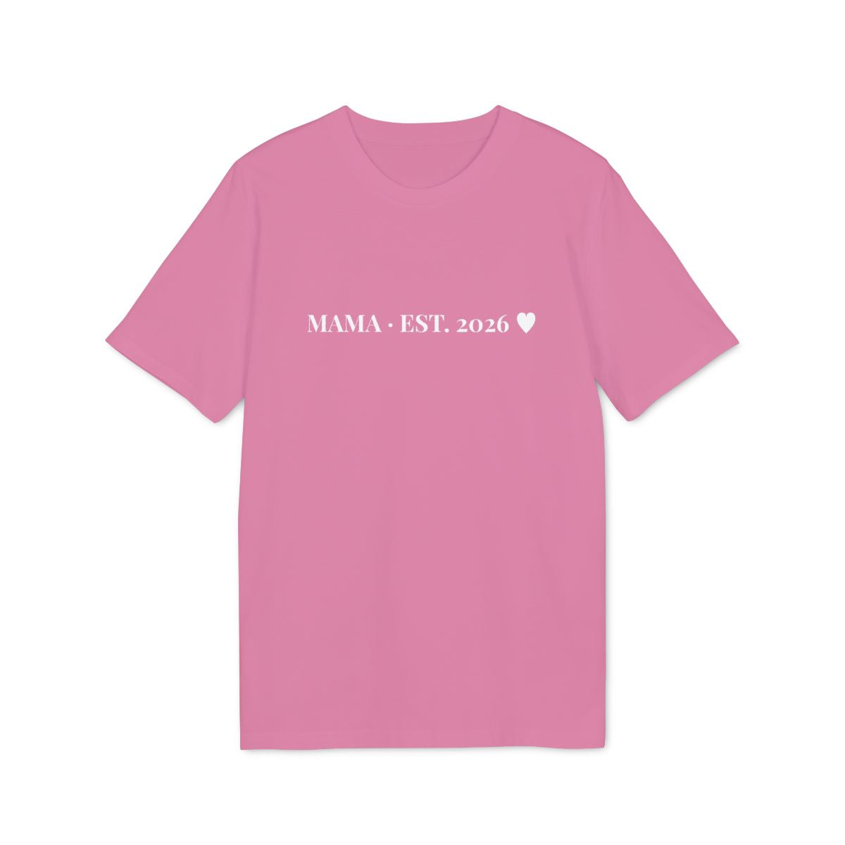 Mama t-shirt premium – Ljusrosa