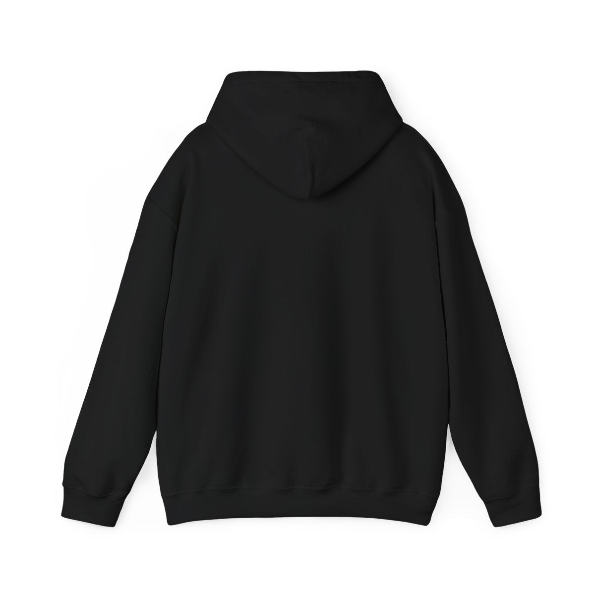 Pappa ♥ hoodie vuxen – Svart – baksida