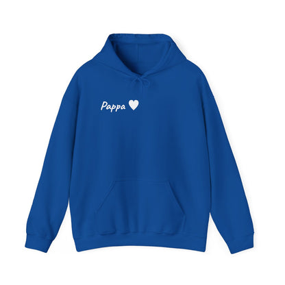 Pappa ♥ hoodie vuxen – Kungsblå