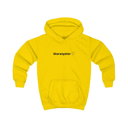 Storasyster ♡ hoodie barn – Solgul