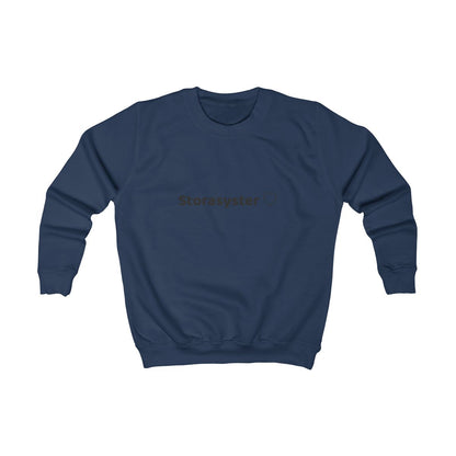 Storasyster ♡ sweatshirt barn – Oxford-marinblå