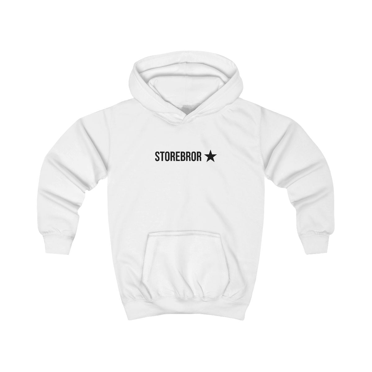 Storebror ★ hoodie barn – Arktisk vit