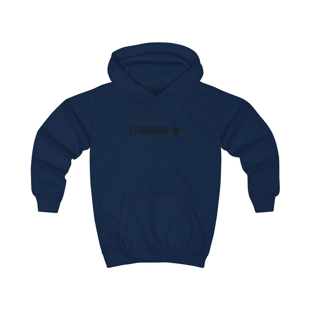 Storebror ★ hoodie barn – Oxford-marinblå