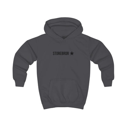 Storebror ★ hoodie barn – Kolgrå