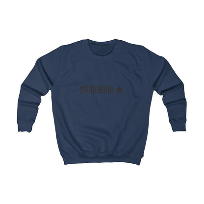 Storebror ★ sweatshirt barn – Oxford-marinblå