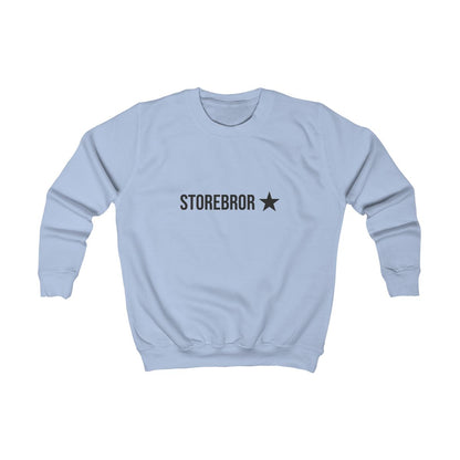 Storebror ★ sweatshirt barn – Himmelsblå