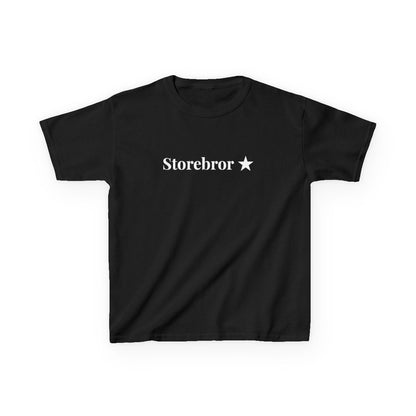 Storebror t-shirt barn – Svart